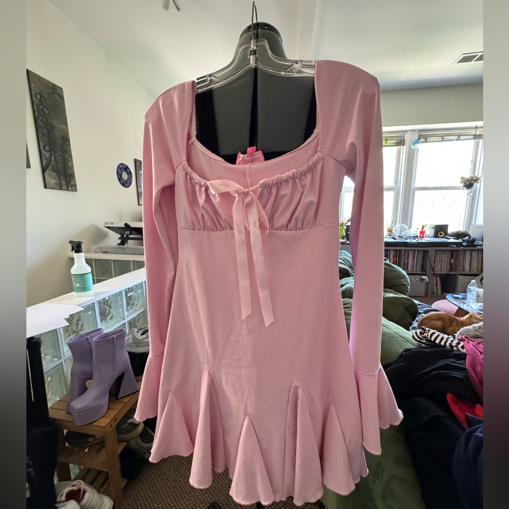 Dollskill NWT sugar thrillz pink dress